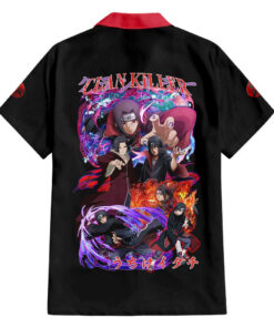 Chemise hawaïenne Uchiha Itachi Naruto Style Japonais