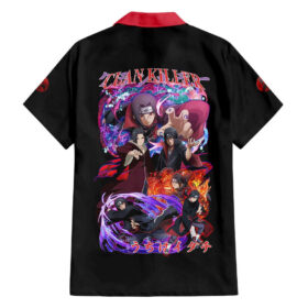 Chemise hawaïenne Uchiha Itachi Naruto Style Japonais