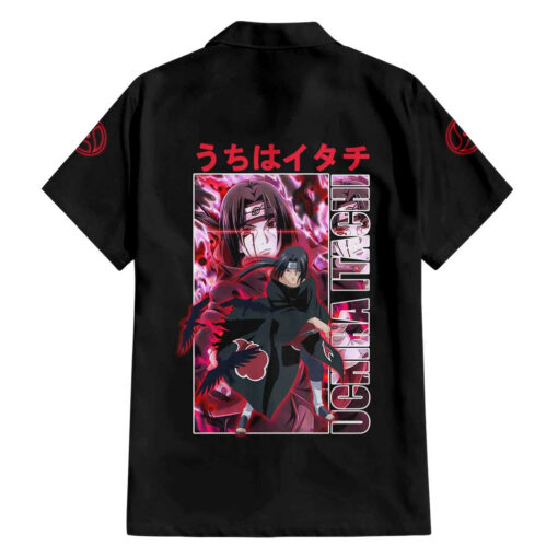 Chemise hawaïenne Uchiha Itachi Naruto Shippuden – Image 2