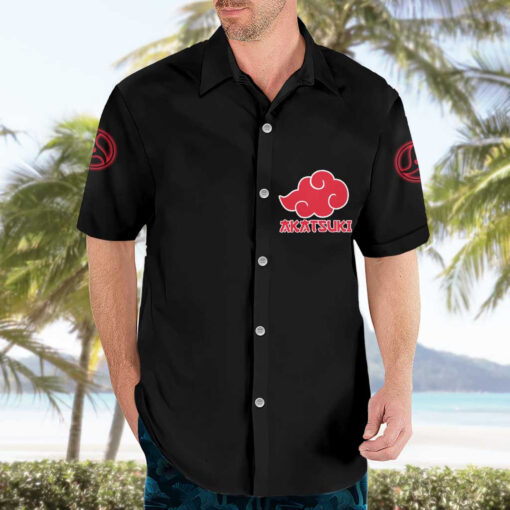 Chemise hawaïenne Uchiha Itachi Naruto Shippuden – Image 3