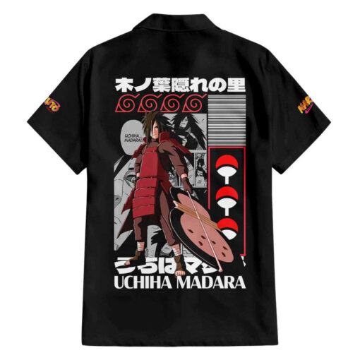 Chemise hawaïenne Uchiha Madara Naruto – Image 2