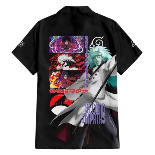 Chemise hawaïenne Uchiha Madara Naruto V2