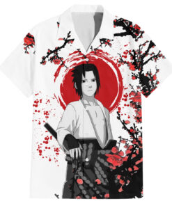Chemise hawaïenne Uchiha Sasuke Style Japonais