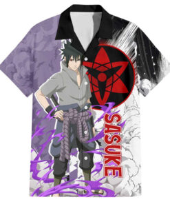 Chemise hawaïenne Uchiha Sasuke Naruto