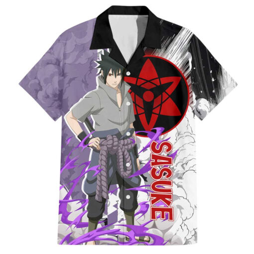 Chemise hawaïenne Uchiha Sasuke Naruto