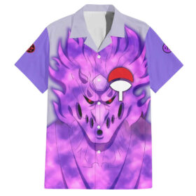 Chemise hawaïenne Uchiha Sasuke Naruto Shippuden
