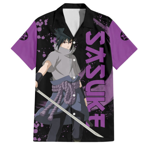 Chemise hawaïenne Uchiha Sasuke Sharingan Naruto