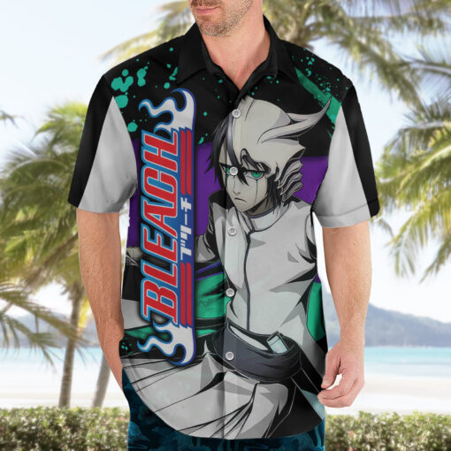 Chemise hawaïenne Ulquiorra Schiffer Bleach – Image 3