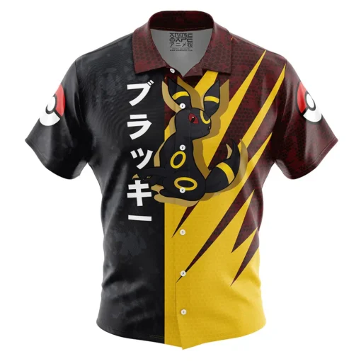 Chemise hawaïenne Attaque Noctali Pokémon