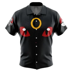Chemise hawaïenne Visage Noctali Pokémon