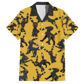 Chemise hawaïenne Umbreon Style Motif