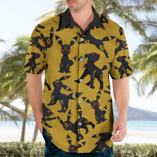 Chemise hawaïenne Umbreon Style Motif – Image 3