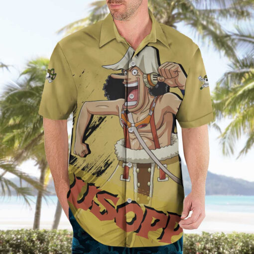Chemise hawaïenne Usopp Style Japonais – Image 3