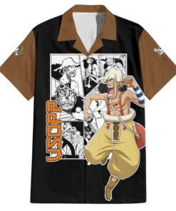 Chemise hawaïenne Usopp One Piece V2