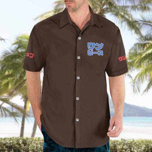 Chemise hawaïenne Usopp One Piece Streetwear – Image 3