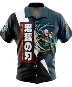 Chemise hawaïenne Uzui Tengen L’Attaque des Titans