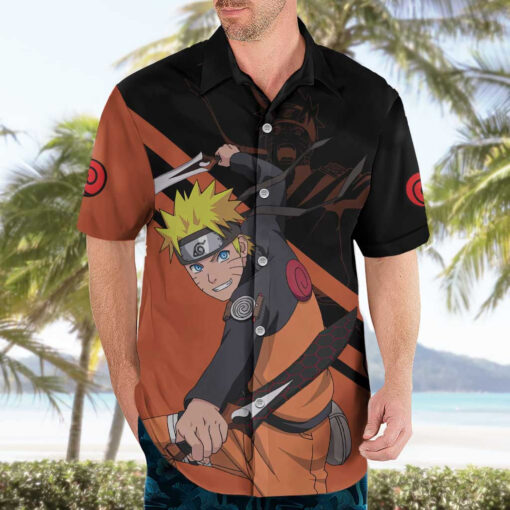 Chemise hawaïenne Uzumaki Sage Naruto – Image 3