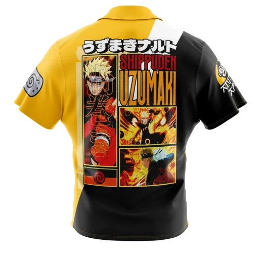 Chemise hawaïenne Uzumaki Shippuden – Image 2