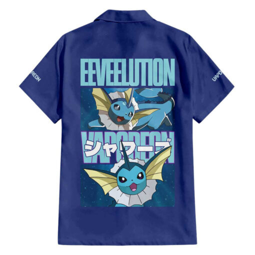 Chemise hawaïenne Vaporeon Pokémon – Image 2