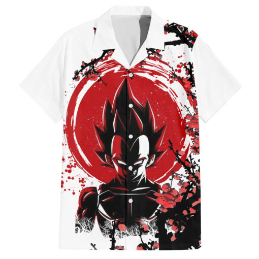 Chemise hawaïenne Vegeta Style Japonais