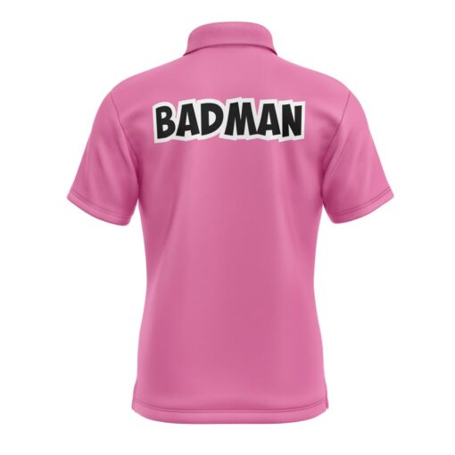 Chemise hawaïenne Vegeta Badman Rose Dragon Ball Z Poche – Image 2