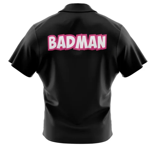 Chemise hawaïenne Vegeta Badman Noir Dragon Ball Z