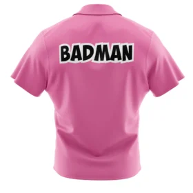 Chemise hawaïenne Vegeta Badman Rose Dragon Ball Z