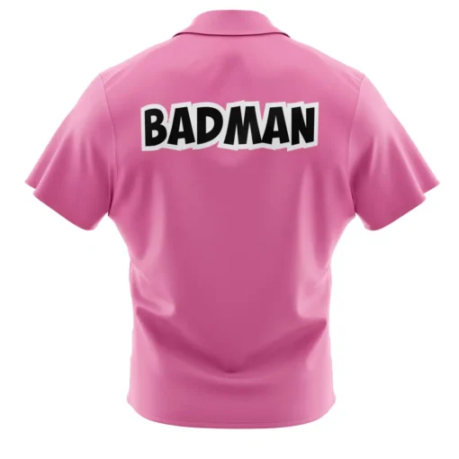 Chemise hawaïenne Vegeta Badman Rose Dragon Ball Z