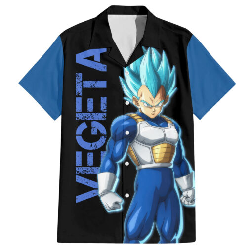 Chemise hawaïenne Vegeta Bleu Dragon Ball