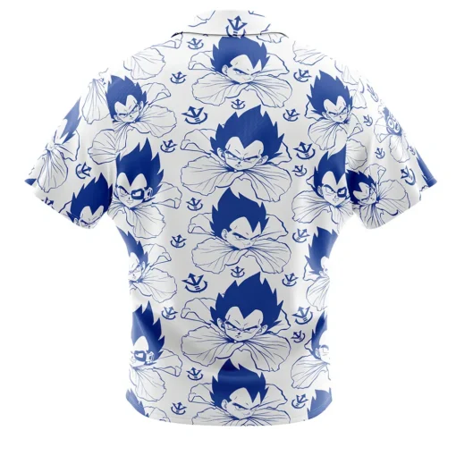 Chemise hawaïenne Vegeta Bleu Dragon Ball Z – Image 2