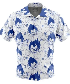 Chemise hawaïenne Vegeta Bleu Dragon Ball Z