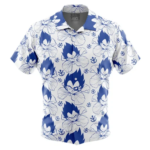 Chemise hawaïenne Vegeta Bleu Dragon Ball Z