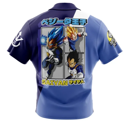 Chemise hawaïenne Vegeta Dragon Ball Z – Image 2