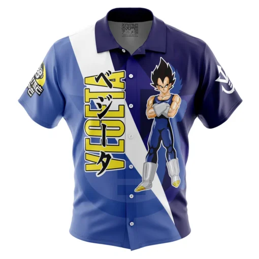 Chemise hawaïenne Vegeta Dragon Ball Z