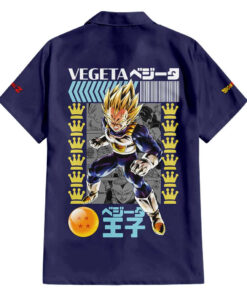 Chemise hawaïenne Vegeta Dragon Ball Z