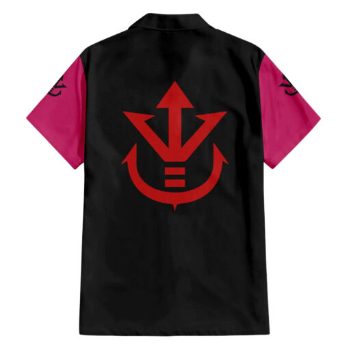 Chemise hawaïenne Vegeta Dieu Dragon Ball Mix Manga – Image 2