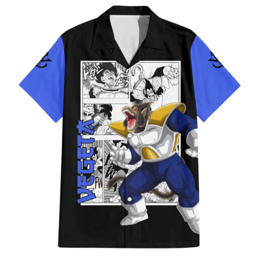 Chemise hawaïenne Vegeta Grand Singe Dragon Ball Mix Manga
