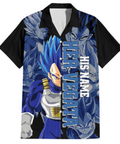 Chemise hawaïenne Vegeta Dragon Ball
