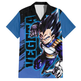 Chemise hawaïenne Vegeta Hoodie Dragon Ball