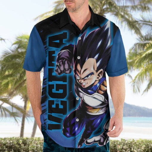 Chemise hawaïenne Vegeta Hoodie Dragon Ball – Image 3