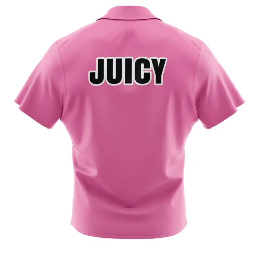 Chemise hawaïenne Vegeta Juicy Pink Dragon Ball Z Abridged