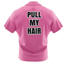 Chemise hawaïenne Vegeta Pull My Hair Pink Dragon Ball Z Abridged