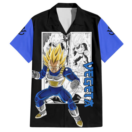 Chemise hawaïenne Vegeta Super Saiyan Dragon Ball
