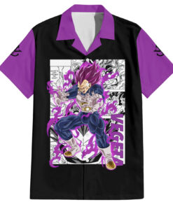 Chemise hawaïenne Vegeta Ultra Ego Manga