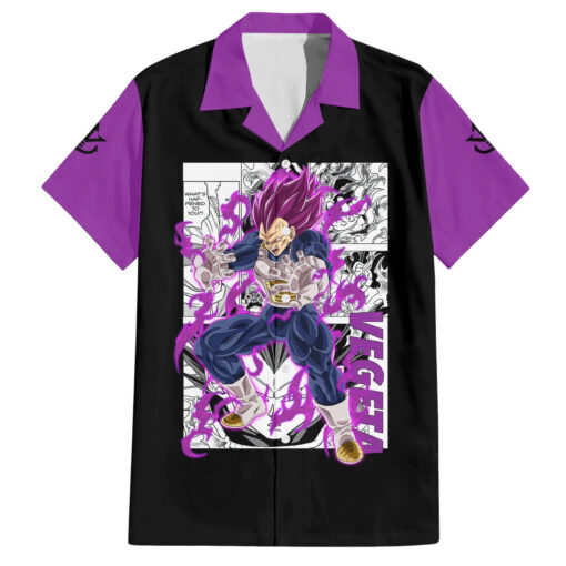 Chemise hawaïenne Vegeta Ultra Ego Manga