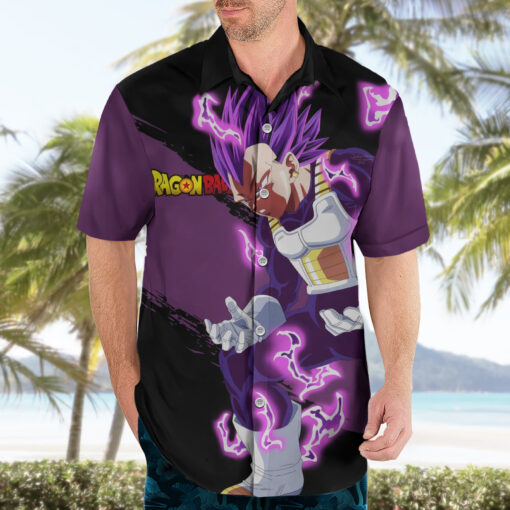 Chemise hawaïenne Vegeta Ultra Ego Dragon Ball – Image 3