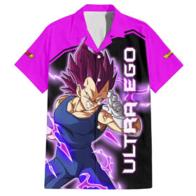 Chemise hawaïenne Vegeta Ultra Ego Dragon Ball