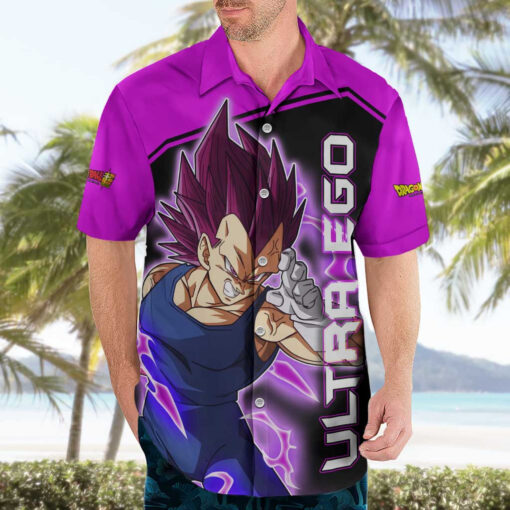 Chemise hawaïenne Vegeta Ultra Ego Dragon Ball – Image 3