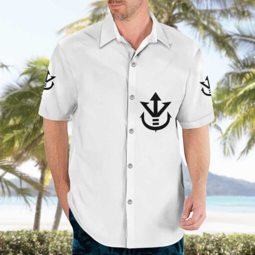Chemise hawaïenne Vegeta V3 Dragon Ball Z – Image 3