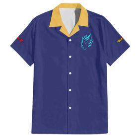 Chemise hawaïenne Vegeta V4 Dragon Ball Z